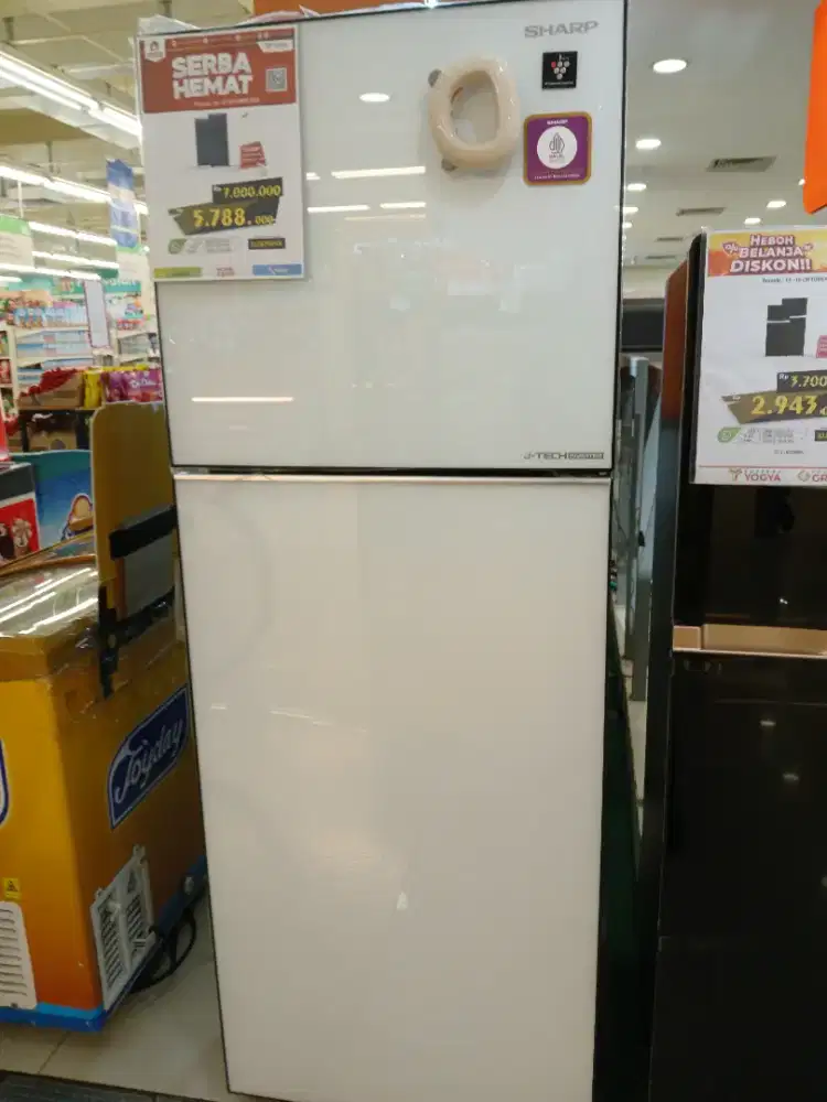 Promo cicilan kulkas sharp