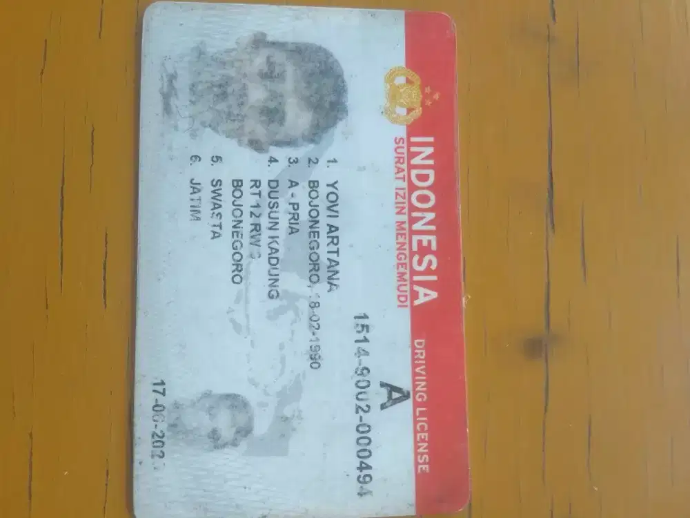 Cari kerja driver/sales