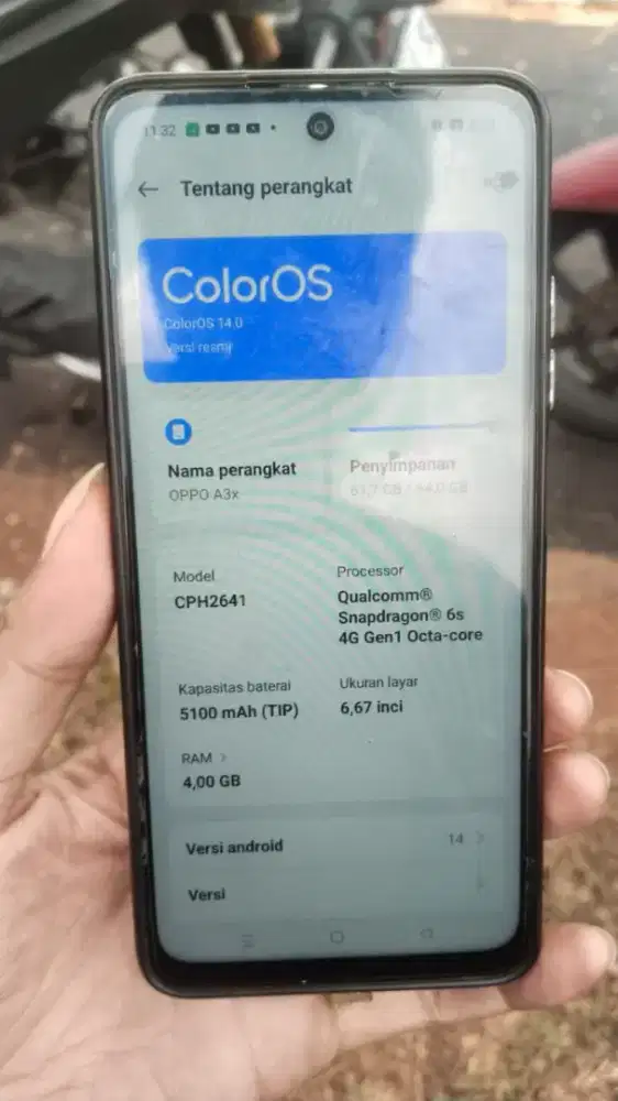 OPPO A3X SECOND