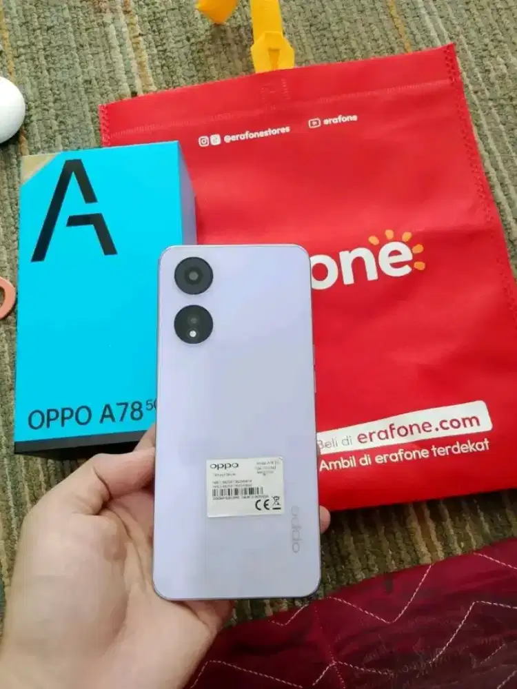 Oppo a78 ram 8/256 no minus pullset mulus