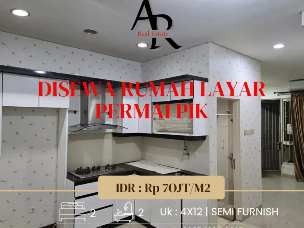 Disewakan rumah Layar permai pik