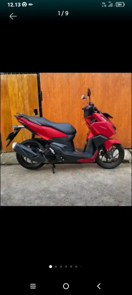 Dijual Honda Vario 160' km Rendah Unit ok