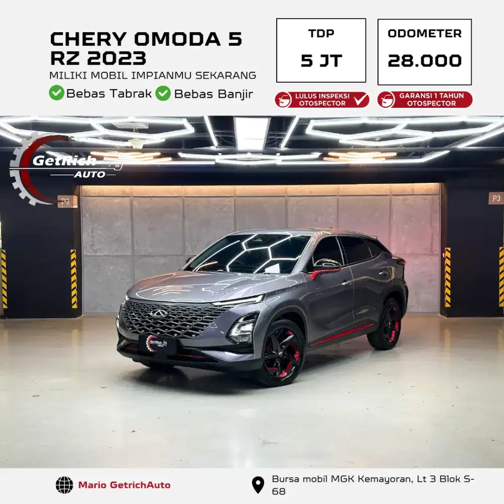 DP 5 JT CHERY OMODA 5 RZ 2023 LOW KM