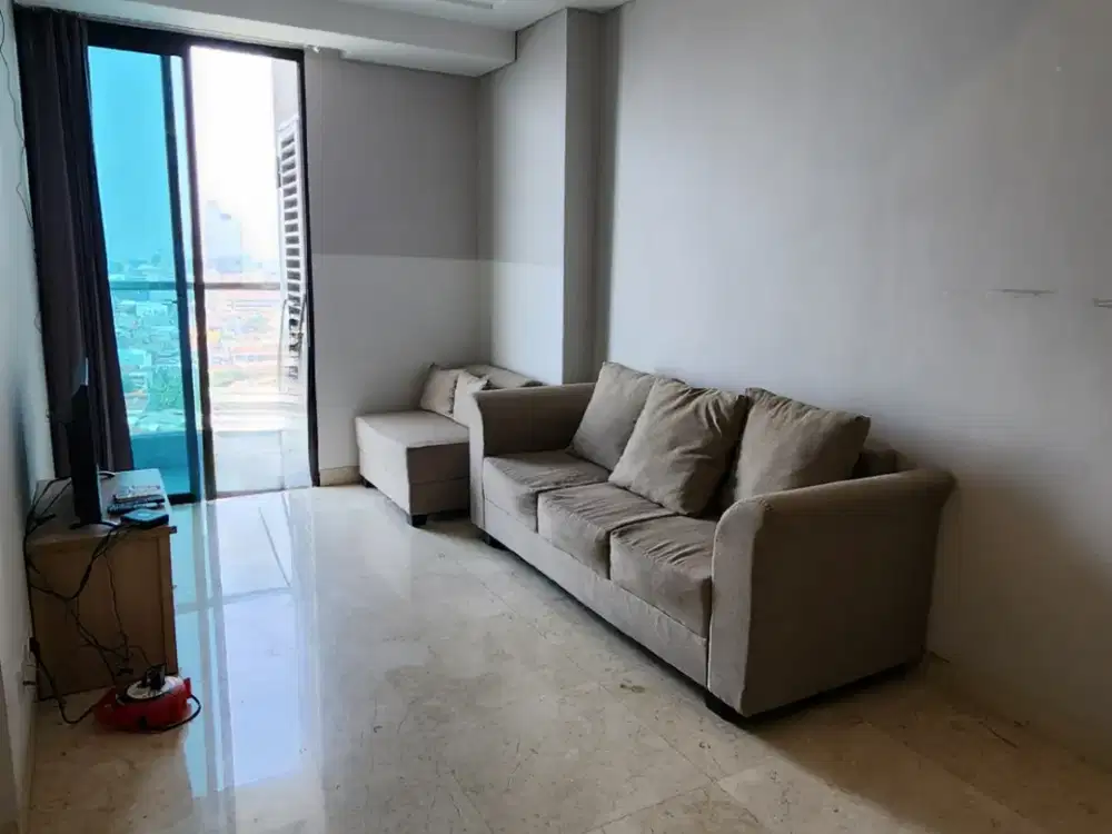 Dijual Apartemen Capitol Suites, Kwitang, Senen, Jakarta Pusat, 2BR,Full Furnished