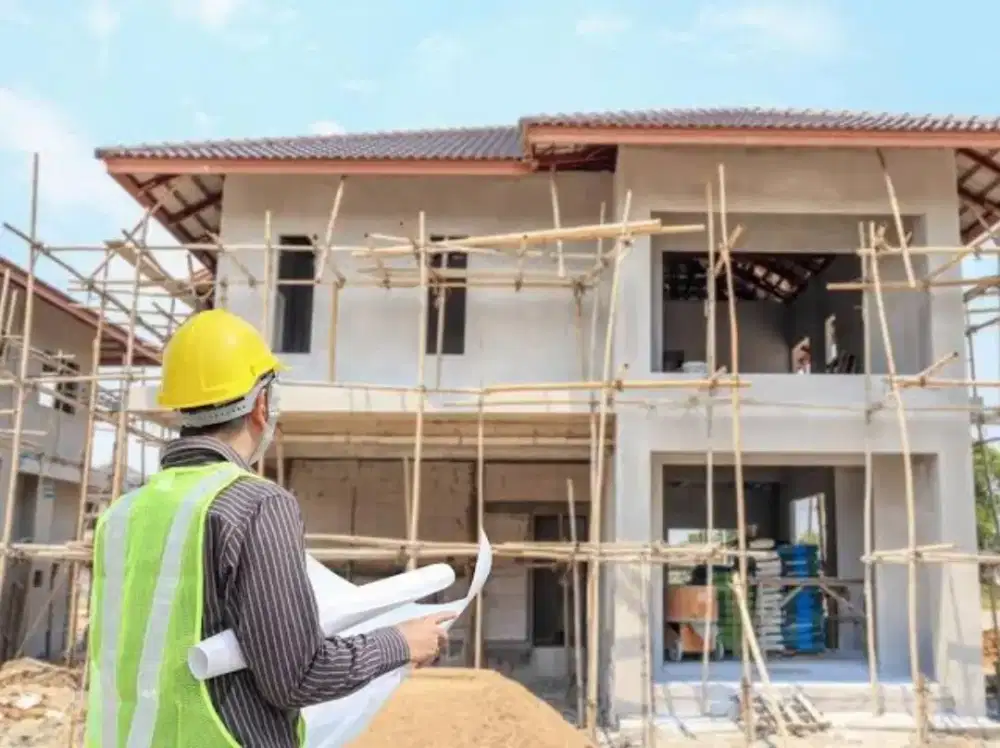 Pembangunan rumah dan gudang