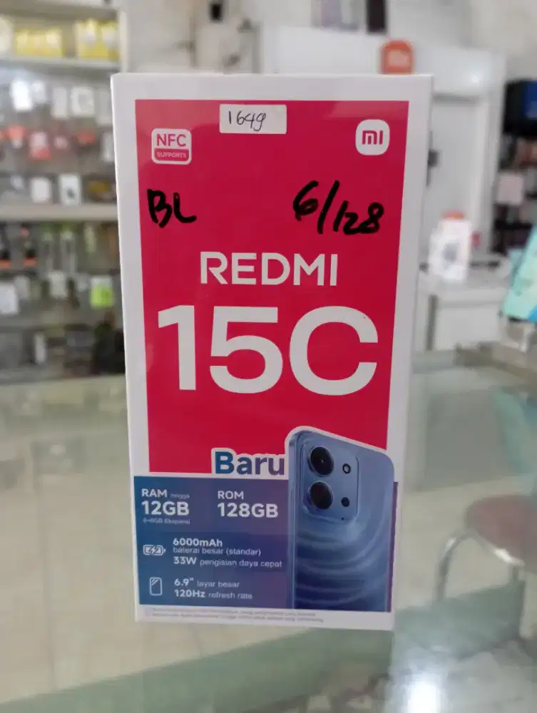 REDMI 15C BLACK