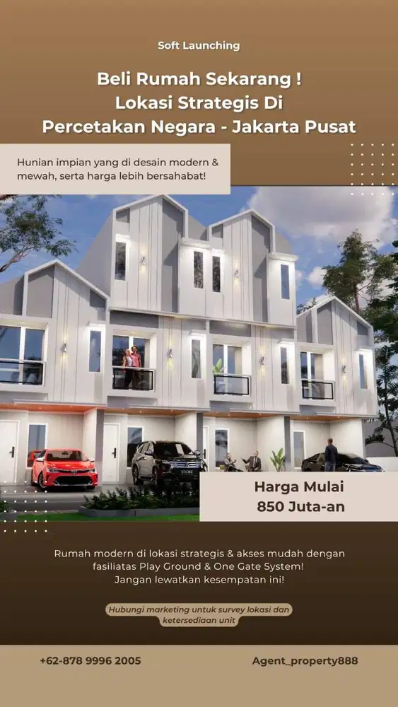 Hunian Baru Di Percetakan Negara Dekat Kantor BPOM Jakarta Pusat