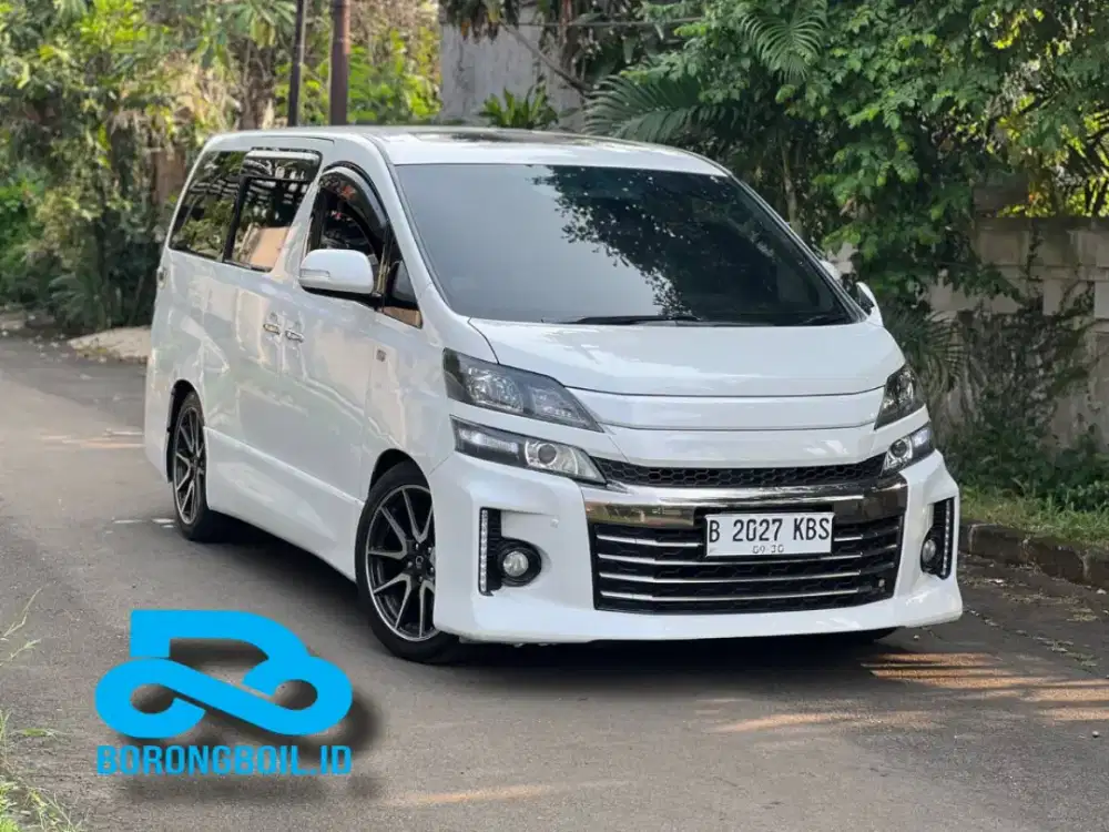 Toyota Vellfire 2.4 GS A/T Matic 2014 Putih