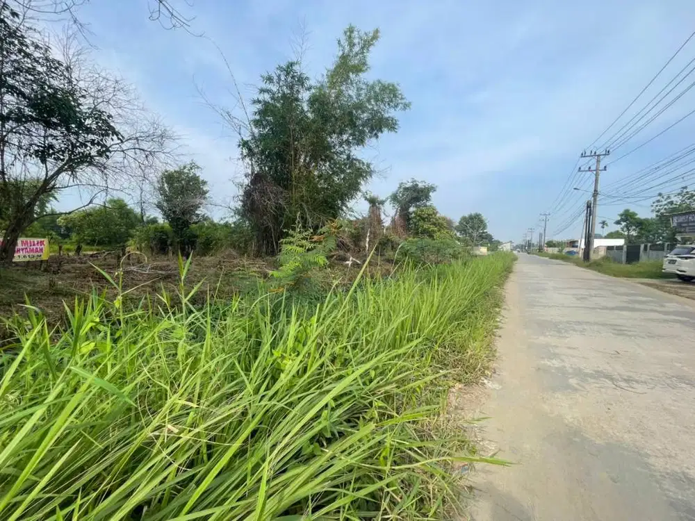 Tanah Murah Kota Palembang Dekat Pasar Yada Pinggir Jalan