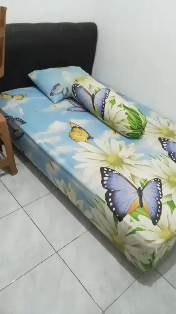Permisi numpang iklan kasur bos Qu
