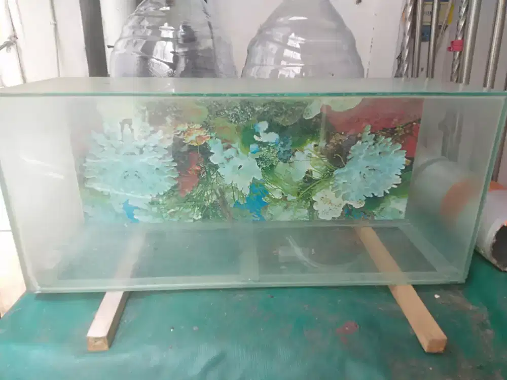 Aquarium kaca 60x25x20