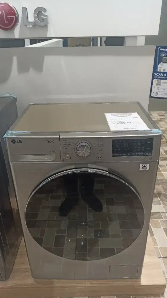 LG Mesin Cuci Front Loading 8,5KG