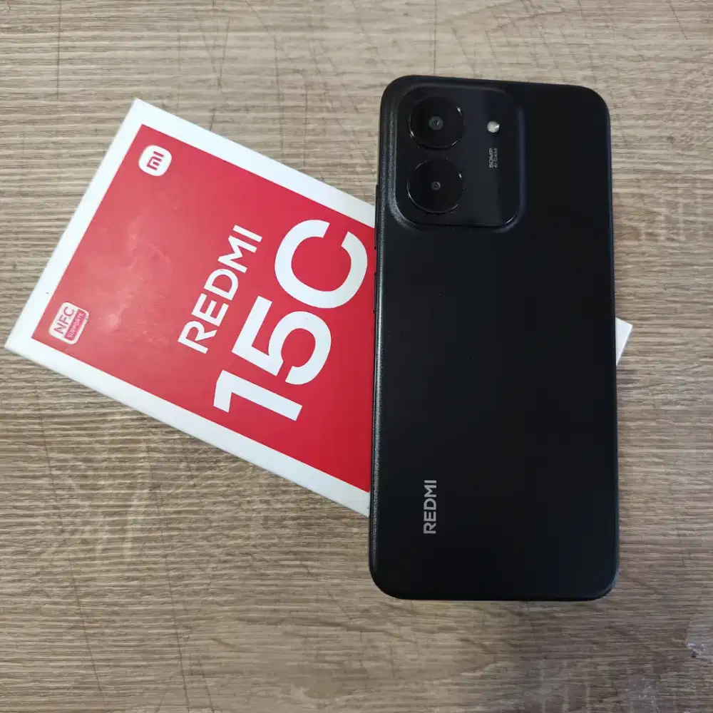 Redmi 15C ram12gb (6+6) memori 128gb garansi resmi termurah.