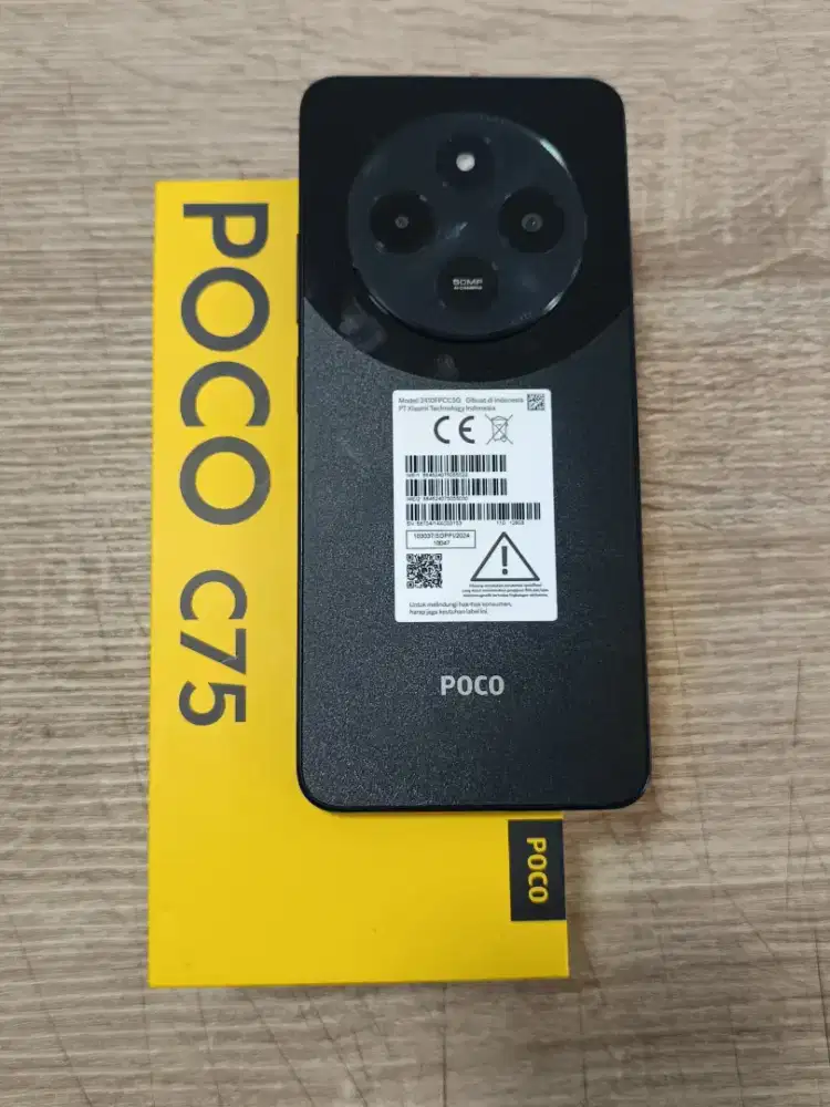 Poco C75 ram 12gb (6+6) memori 128gb garansi resmi termurah.