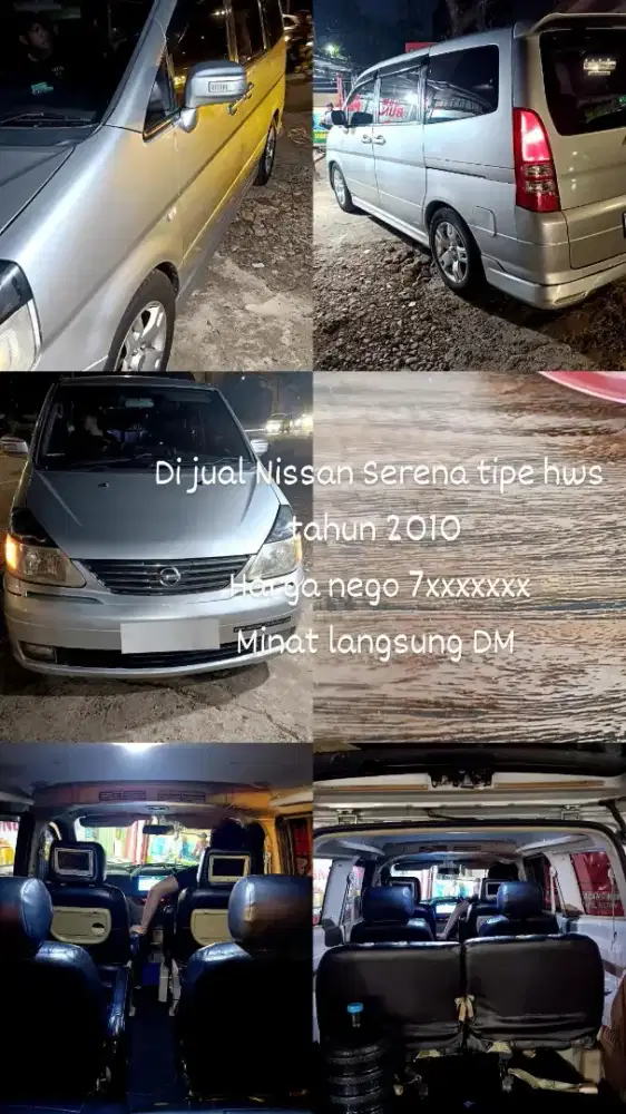 Di jual mobil serena