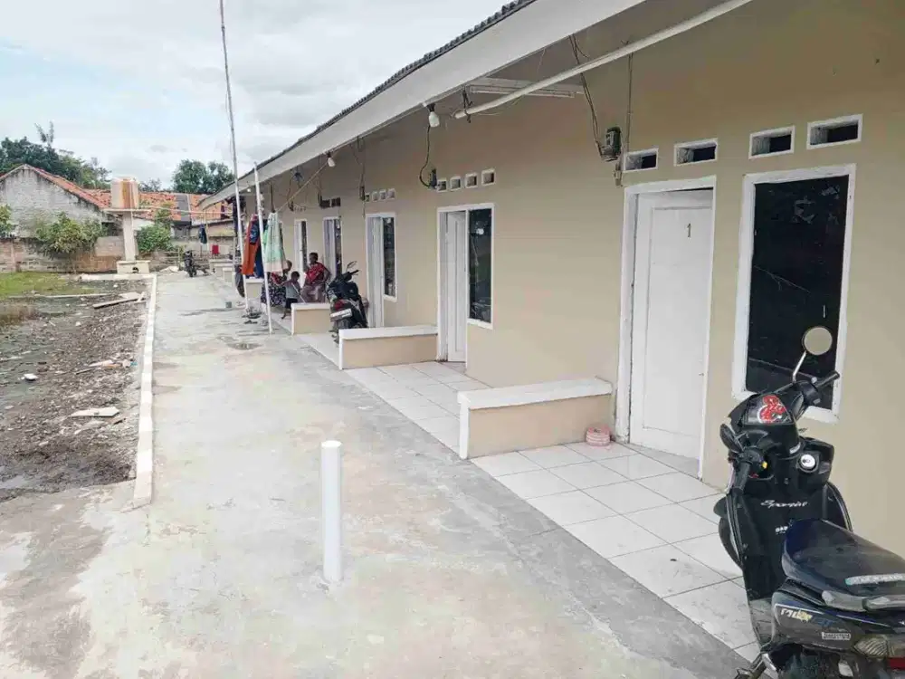 Dijual cepat Kontrakan 9 pintu + Bonus tanah 600m