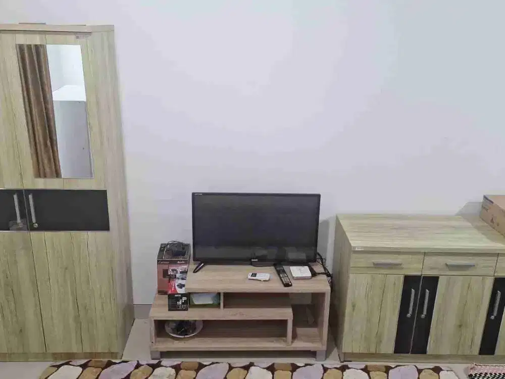 Hunian Nyaman Di TransPark Cibubur Disewakan Tahunan Tipe Studio Fasilitas Lengkap Tower Aurora