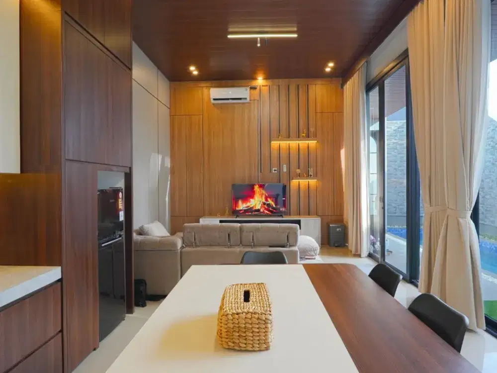 Dijual Rumah villa private pool jogja ; Full Furnish