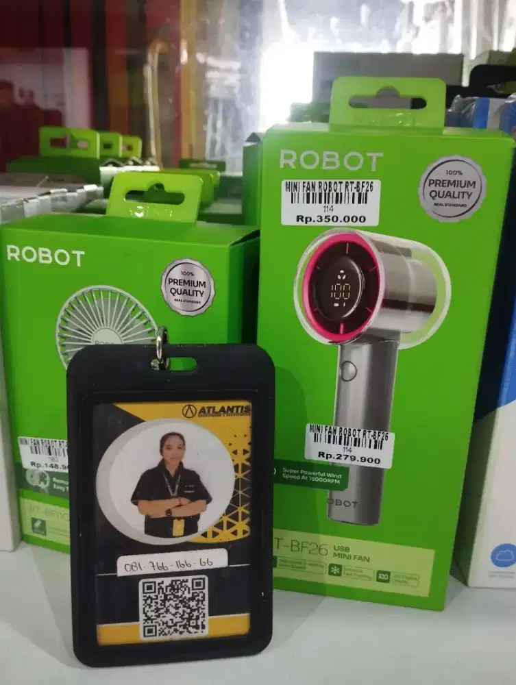 MINI FAN ROBOT RT-BF26 | ATLANTIS DAHSYAT
