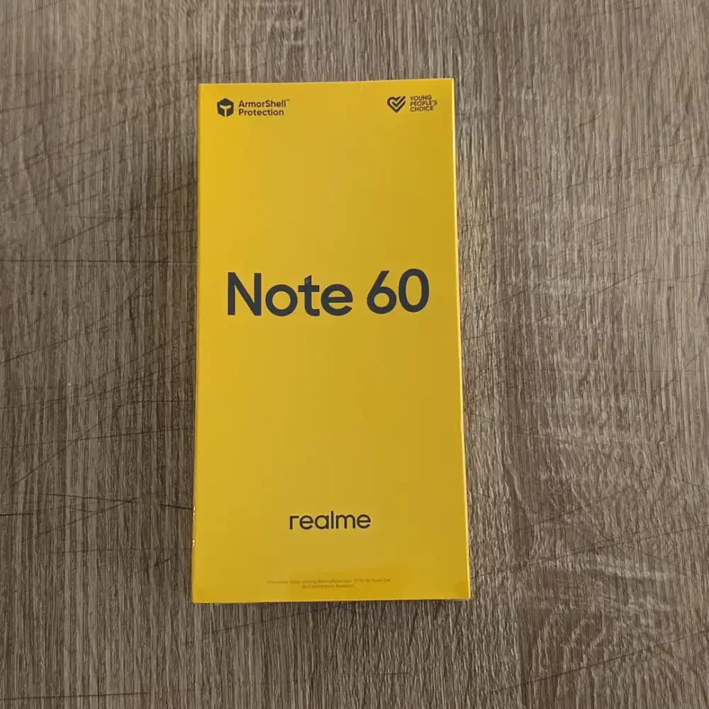Realme Note 60 ram 16gb (8+8) memori 256gb new garansi resmi termurah.