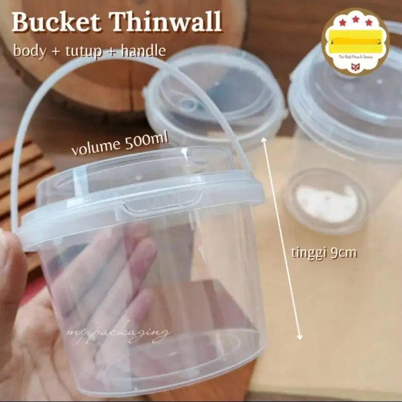 Bucket Thinwall 500ml