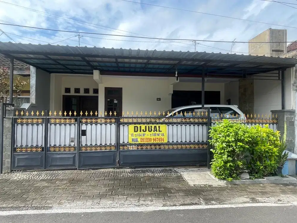 Dijual Rumah Strategis di Pusat Kota Jember, Dekat Kampus & Sekolah