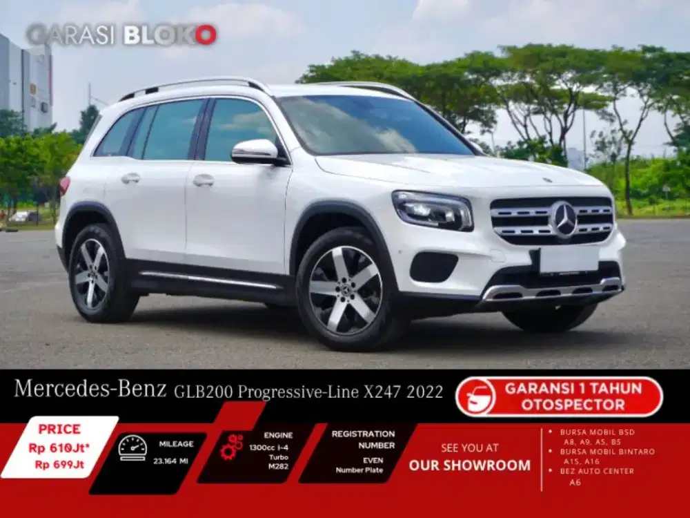 Mercedes Benz GLB200
X247 Progressive Line 2022 (NEGO SAMPAI JADI GAS)