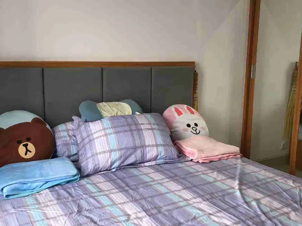 Langsung Huni! Apartemen Pesona Square Depok Tipe Studio Full Furnished Sewa Bulanan