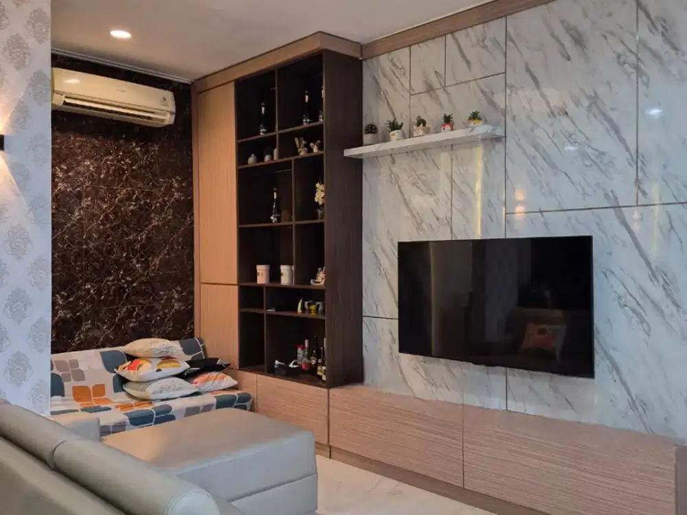 Disewakan rumah golf island PIK luas 8x15 FURNISH INTERIOR BAGUS