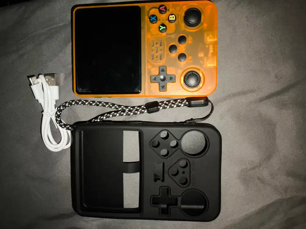 R36s Retro Handheld 128GB + Case