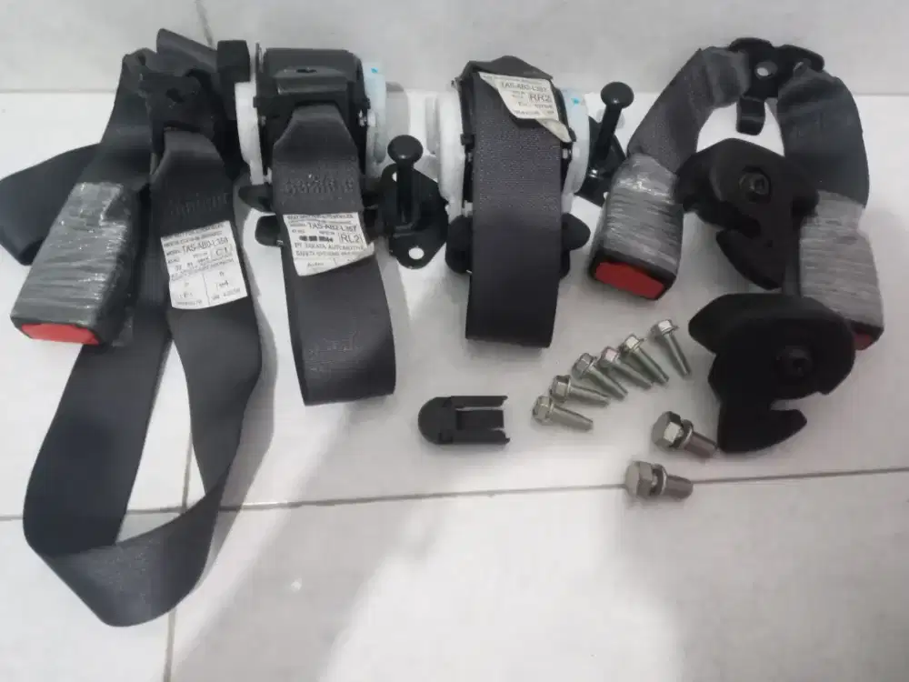 Sabuk pengaman Ayla belakang komplit set
