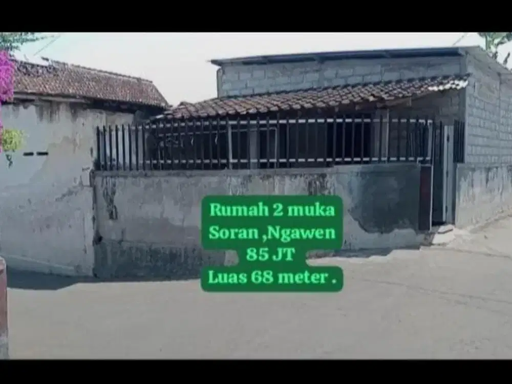 dijual rumah murah di cawas, klaten 205 meter dekat rumah sakit islam
