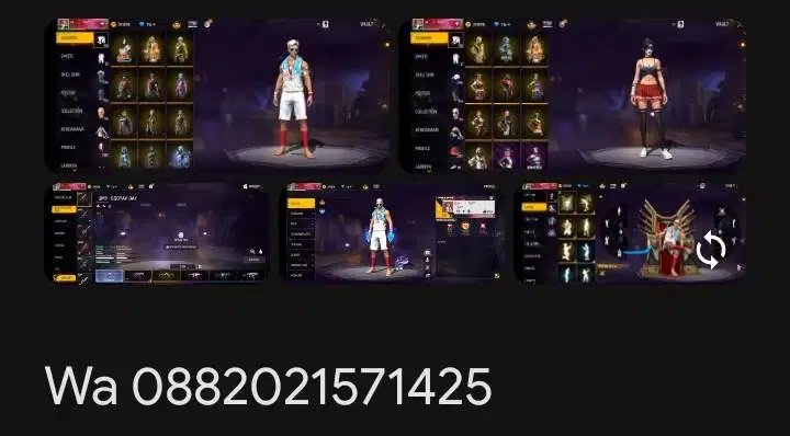 JUAL AKUN FREE FIRE