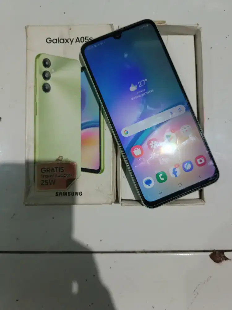 Samsung A05s 6+6/128GB Fullset