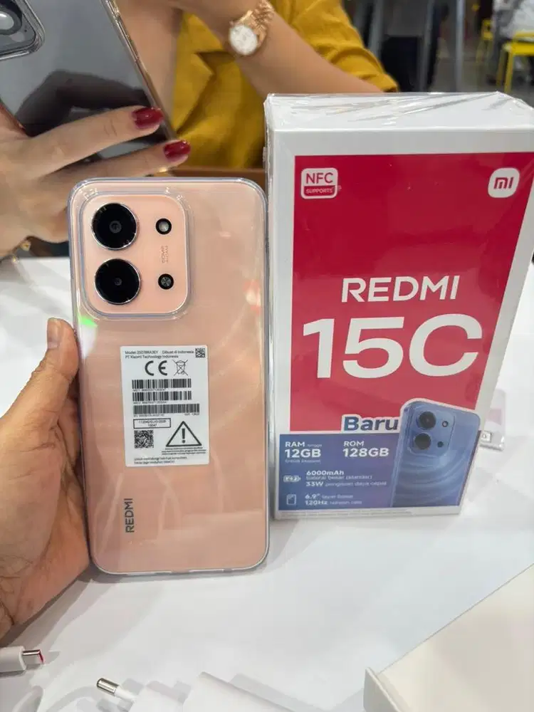 Redmi 15c ram 6/128