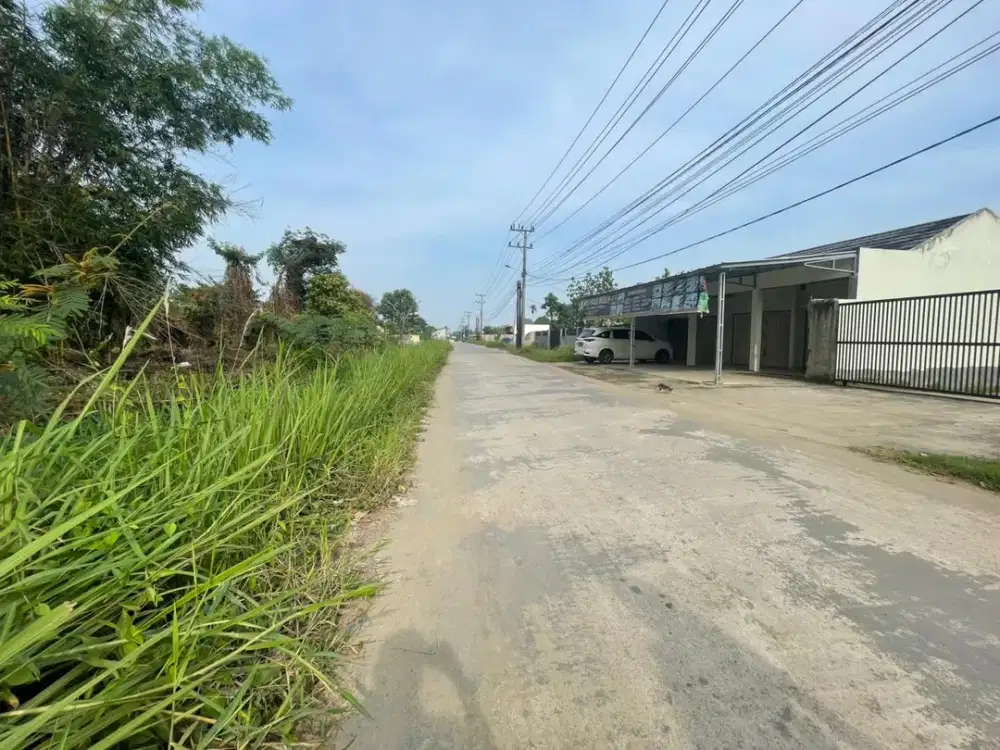 Tanah Pinggir Jalan Murah 160JT, Dekat PUSRI Palembang