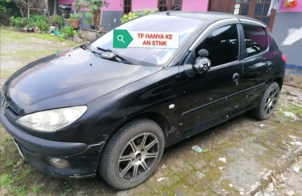 Peugeot 206 CBU 2001 1.4 XR Bensin