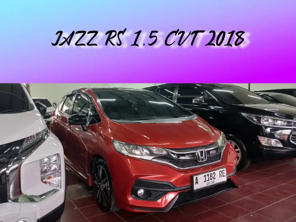 HONDA JAZZ RS 1.5 CVT 2018