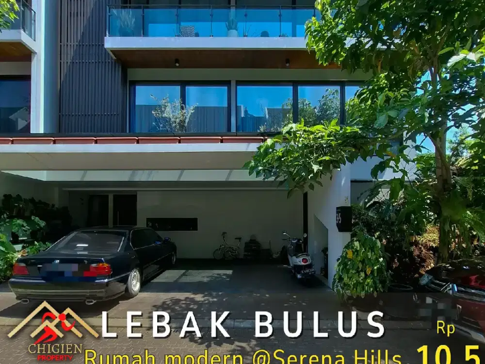 DIJUAL RUMAH MODERN MINIMALIS DI LEBAK BULUS JAKARTA SELATAN