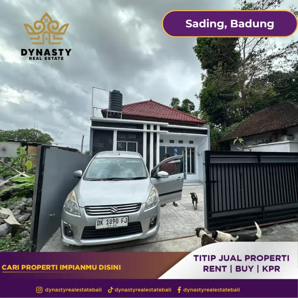 Rumah kondisi baru lokasi strategis di sading badung