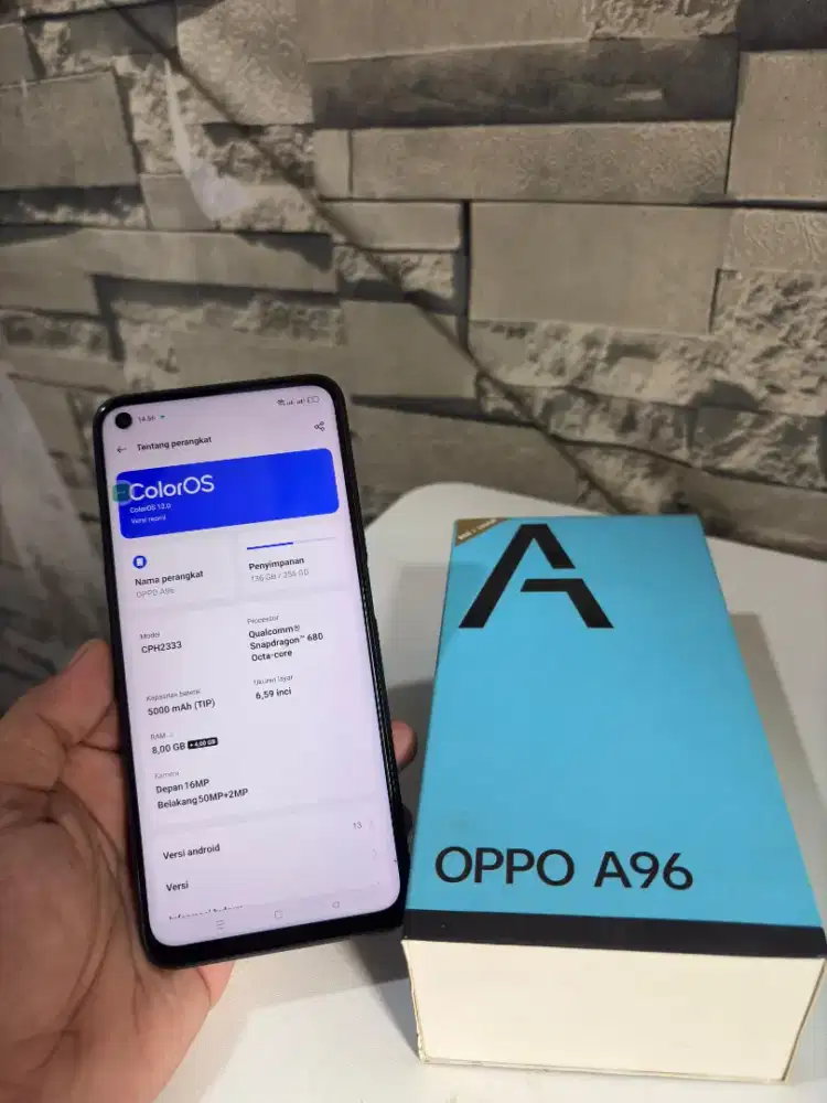 Oppo A96 Ram 8/256GB