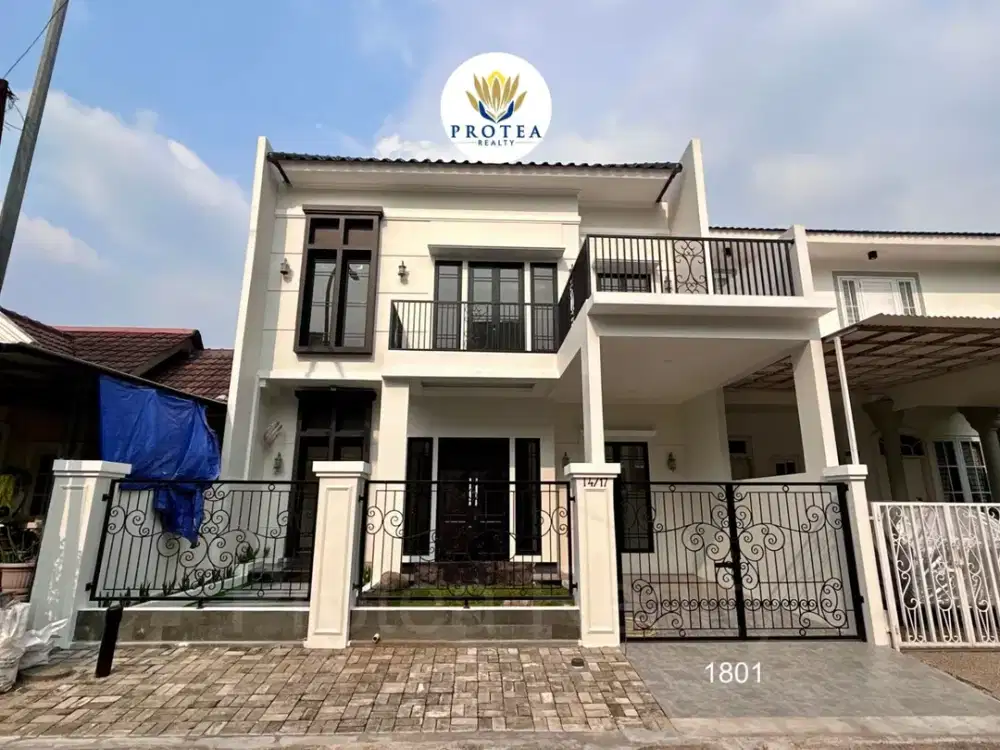 Rumah Rapi & Elgance, Siap Huni di dalam Cluster di BSD