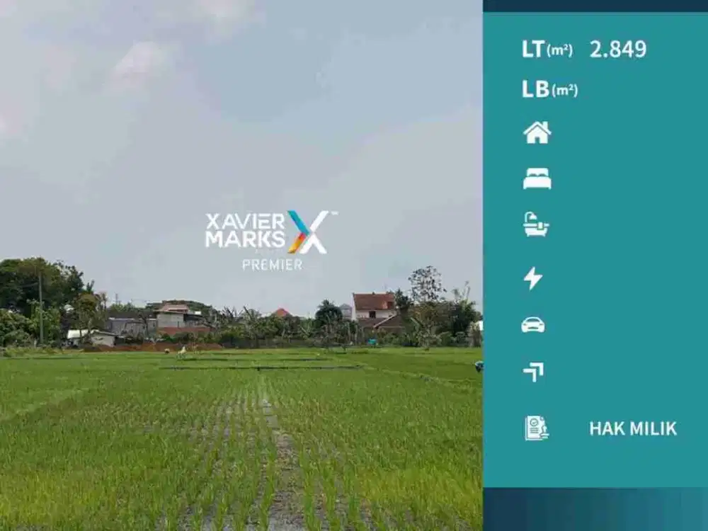 h065 Tanah Lahan Pertanian Lokasi di Mangunrejo, Kepanjen, Malang
