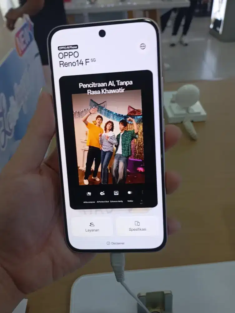 Oppo Reno 14 F 8/256 New Promo Cicilan Tanpa DP