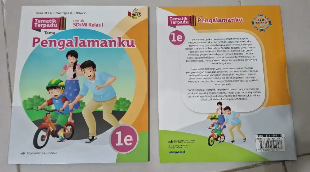 Tematik Terpadu Kelas 1 Tema : Pengalamanku (1E)