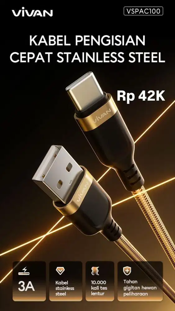 KABEL CHARGER VIVAN VSPAC100