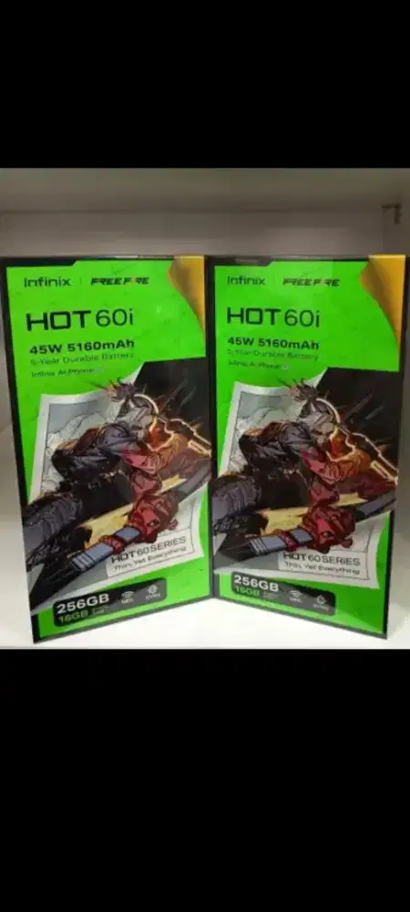 Infinix hot 60i ram 8gb 256gb dan6/128 resmi