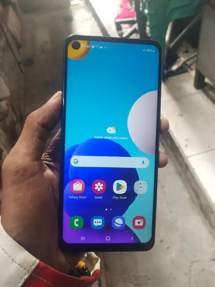 samsung galaxy a21s 6/64 body pemakaian normal lancar