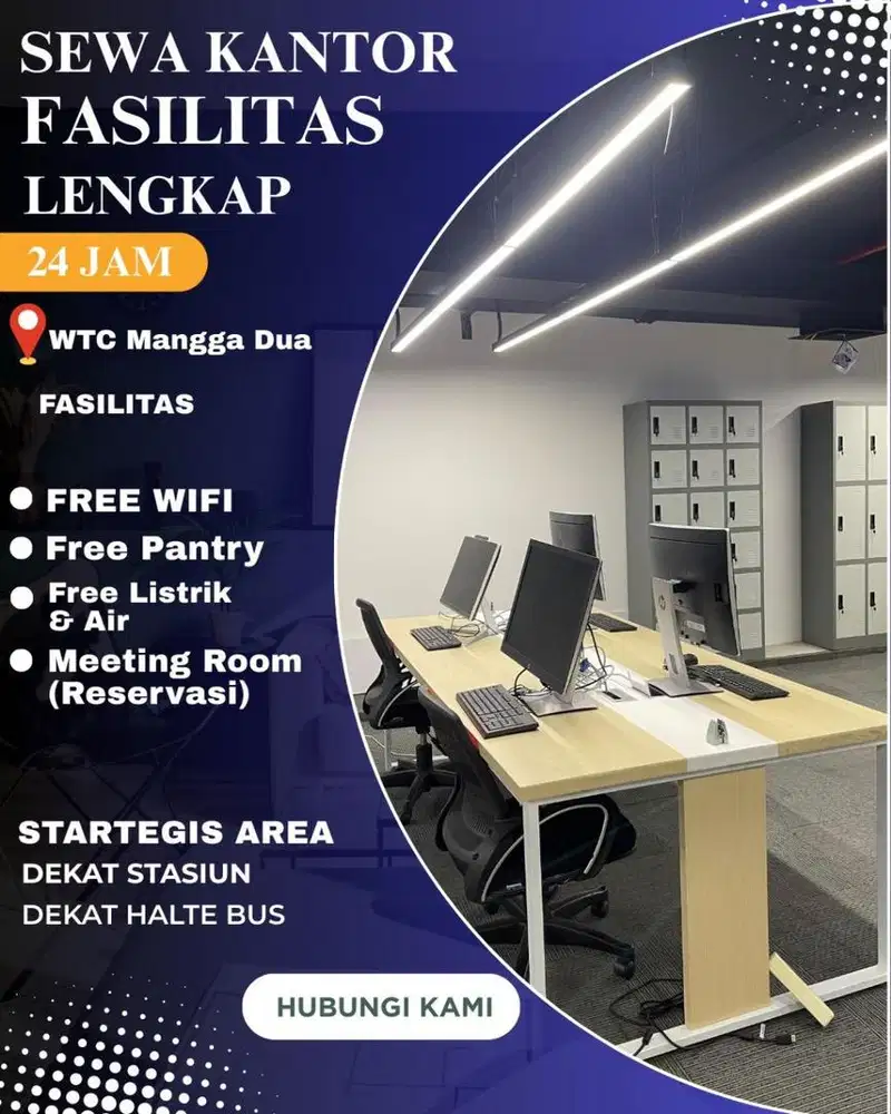 Sewa Kantor Hybrid Murah Akses 24 Jam