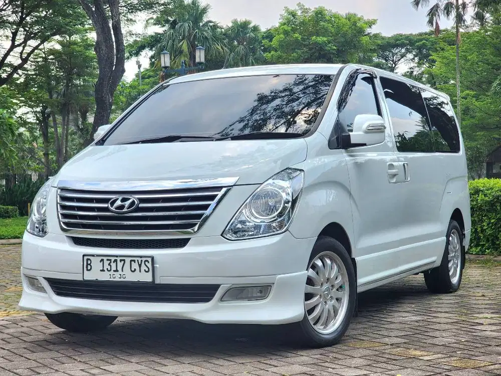 TDP 25.JT|AGS 3.JT| HYUNDAI H-1 XG 2.4 AT BENSIN 2012 PUTIH SEGER!! H1
